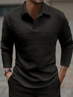 Sterling | Premium Textured Jacquard Polo