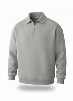 Relaxed Fit Half-Zip Fleece Pullover