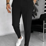 Sterling | Premium Waffle Knit Trousers