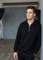 Relaxed Fit Half-Zip Fleece Pullover