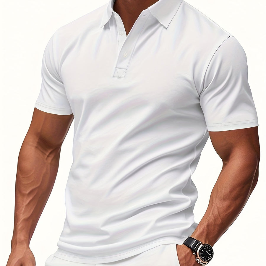 Mercer | Premium Textured Knit Polo Shirt