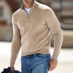 Logan | Refined Casual Zip-Up Sweater