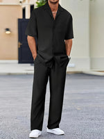Bennett | Relaxed Short-Sleeve Shirt & Pant Set
