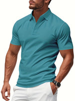 Mercer | Premium Textured Knit Polo Shirt