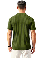 Ashford | Premium Ribbed Half-Zip Polo