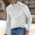 Logan | Refined Casual Zip-Up Sweater