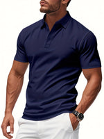 Mercer | Premium Textured Knit Polo Shirt