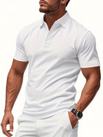 Mercer | Premium Textured Knit Polo Shirt