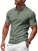 Mercer | Premium Textured Knit Polo Shirt